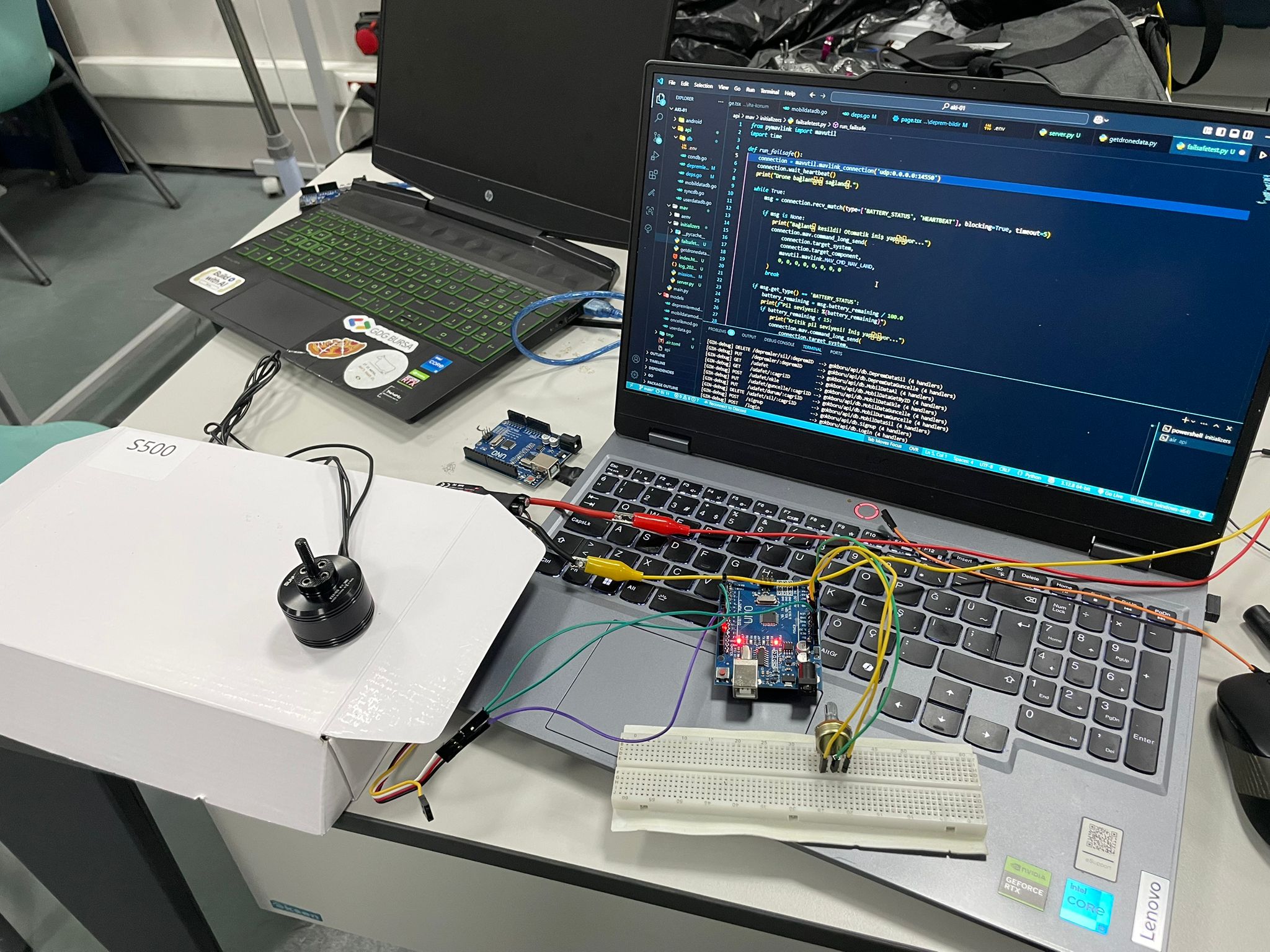 İHA Projesi Motor Testleri